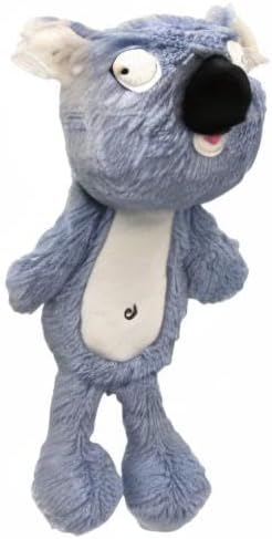 Huxley & Kent Slappies for Dogs | Kirby Koala (Small) | Squeak & Shake Dog Toy | No Stuff Squeaky Toy, TPR Ball in Head | Simulates Hunting Nature for Dogs