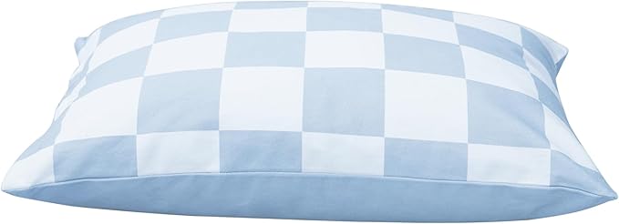 UWELL PETS Dog Bed with Removable Washable Cover for Small Dogs Deluxe Plush Dog Crate Beds Comfy Kennel Pad Waterproof Lining and Blue Gel Memory Foam Memory Foam(Blue 30 * 20 * 4in)