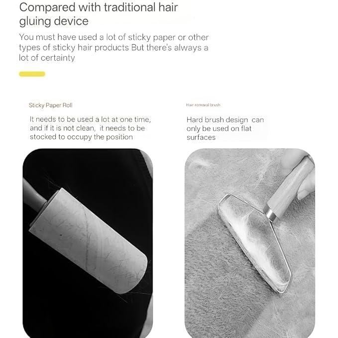 1 Pcs Reusable Double Sided Cat Dog Electrostatic Hair Remover Grooming Glove Tool,Dog and Cat Hair Remover Electrostatic Gloves, Clothes, Car, Carpet, Bed, Furniture