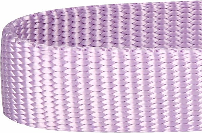 Blueberry Pet Essentials Matching Harness, Collar & Leash Set in Lavender, Adjustable Nylon for Medium & Large Breeds