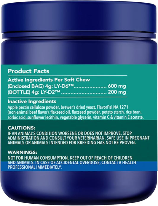 Leap Years Soft Chew Dog Health Supplement – Dog Cognitive Supplement, Supports Longevity of Your Pet, Brain, Heart & Muscle; Powerful NAD for Dogs + Senolytic Formula, Vet-Formulated, Large Breed