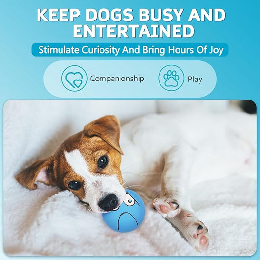 HDSX 4 Pack 2.8" Smiley Face Squeaky Dog Toys Soft Dog Balls Latex Rubber Squeak Dog Toys for Small Medium Puppy Pet Dogs (Flat Ball)