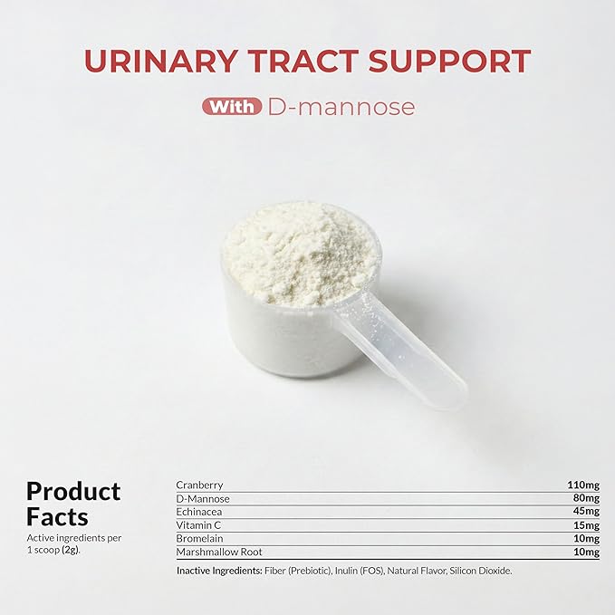 Cranberry for Cats - Urinary Tract Support, Bladder Health, Dog UTI, Bladder Stones, Incontinence Support (Powder for Cats)