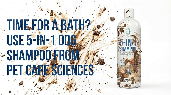 Gallon Bottle - 5 in 1 Dog Shampoo - Groomers Choice - Made in The USA