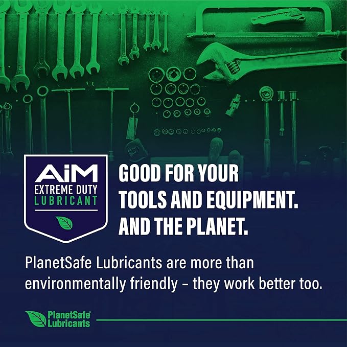 PlanetSafe Lubricants AiM - Pet/Dog & Cat Safe Lubrication Spray for Clipper Blades & Shears - 1 oz - Grooming Oil That Extends Blade Life, Prevents Heat Buildup - Non Silicone - Made in The USA!