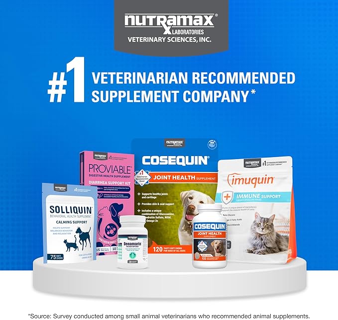 Nutramax Cosequin for Cats Joint Health Supplement, Contains Glucosamine for Cats, Plus Chondroitin, Supports Healthy Joints, for all Breeds and Sizes, Sprinkle Capsules, 55 Count