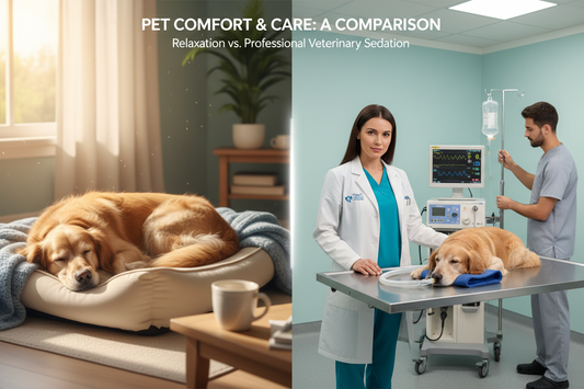 Calm vs. Sedation: What Pet Parents Should Know