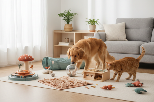 Interactive Toys and Enrichment: Reducing Boredom Without Overstimulation