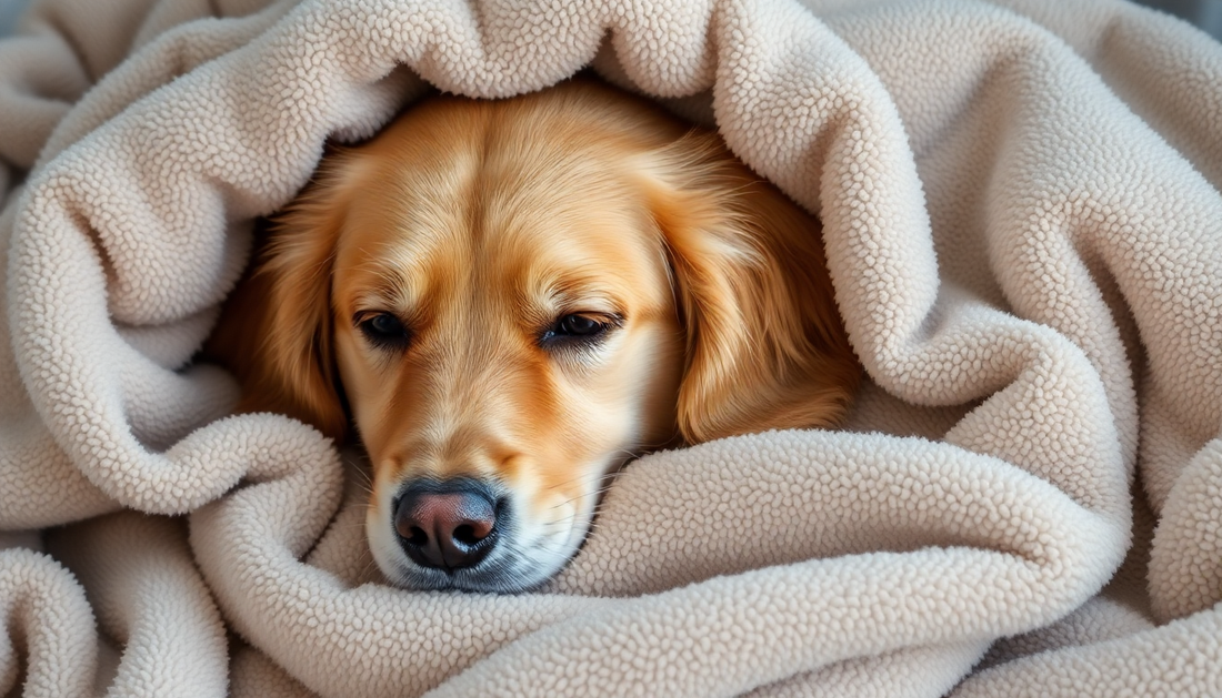 Calming Pet Anxiety Blanket: A Gentle Solution for Dog Anxiety Relief