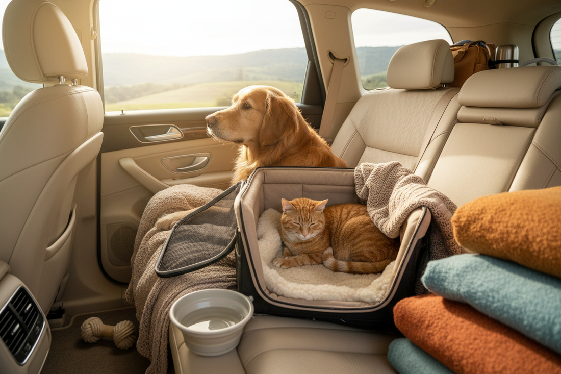 Traveling With Pets: How to Make New Environments Less Stressful