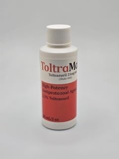 ToltraMax Toltrazuril 2.5% for Horses, Dogs, Cats, 60mL/2 Ounce, for Non-Food Chain Animals