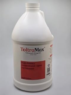 ToltraMax Toltrazuril 5.0% for Horses, Dogs, Cats, 1/2 Gallon, For Non-food chain animals, Chicken