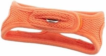 ChokeFree Velpro Mesh Pet Shoulder Harness Collar (Coral, 20")