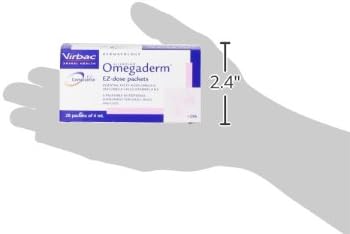 Virbac Omegaderm EZ Dose, Small Dog/Cat, 28 Count, 4 mL