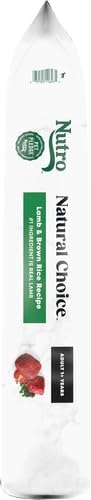 Nutro Natural Choice Adult Dry Dog Food, Lamb & Brown Rice Recipe, 30 lb. Bag