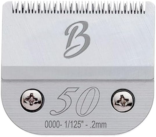 Bucchelli Detachable A Series 50 Blade Dog Grooming Clipper Blades Cuts Length 1/125" 0.2mm Japanese High Carbon Steel Dog Grooming Clipper Replacement Blade 50 | Compatible A5 Series(B50)