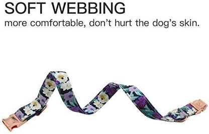 Metal Buckle Dog Collar, Durable Adjustable Dog Collar Soft for Small Medium Large Dogs