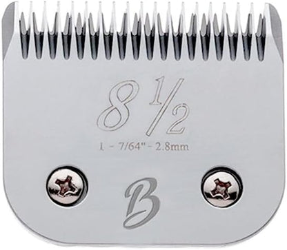 Bucchelli Detachable A Series 8 1/2 Blade Dog Grooming Clipper Blade Cuts Length 7/64" - 2.8mm Japanese Carbon Steel 8 1/2 Clipper Blade | 2.8mm Clipper Blade (Compatible A5 Series(B812)