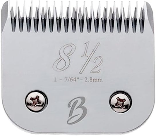 Bucchelli Detachable A Series 8 1/2 Blade Dog Grooming Clipper Blade Cuts Length 7/64" - 2.8mm Japanese Carbon Steel 8 1/2 Clipper Blade | 2.8mm Clipper Blade (Compatible A5 Series(B812)
