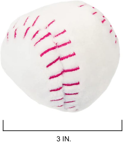 TONBO Cute Plush Dog Toys (Ball Park Combo)