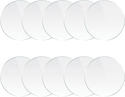 CUTIE PAW PAL Double Sided 3m Adhesive Sticky Pads - 7 cm - 10 Pack - Strong Adhesive for Suction Cup Cat Toys - Compatible with Interactive Bird Simulation Toys - Suction Cup Sticky Pad Replacement