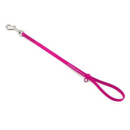 Jelly Pet Grooming Loop for Dogs | Fits Most Pet Grooming Tubs/Tables | Easy to Clean, Waterproof & Durable Noose Loop | Stronger Than Leather | Made in The USA (1/2'' x 24'', Hot Pink)