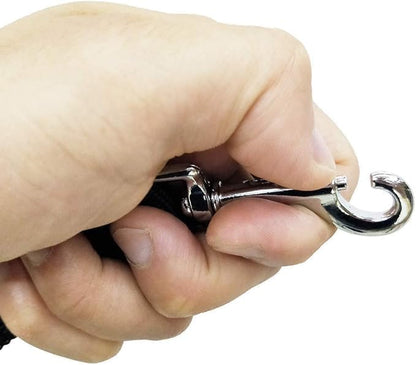 Nylon Training Dog Leash for Small Medium Large Dogs, 15ft 20ft 30ft 50ft 100ft Long Leash Dog/Puppy Lead for Obedience Recall Training, Camping
