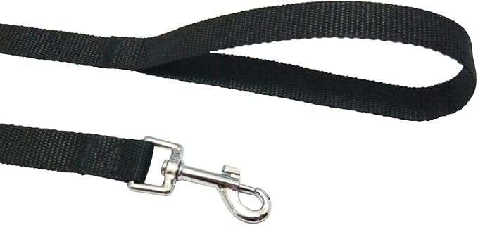Nylon Training Dog Leash for Small Medium Large Dogs, 15ft 20ft 30ft 50ft 100ft Long Leash Dog/Puppy Lead for Obedience Recall Training, Camping