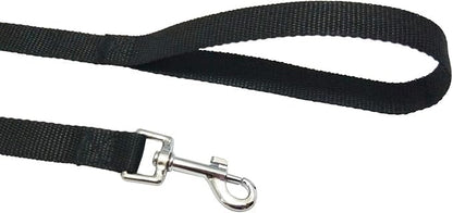 Nylon Training Dog Leash for Small Medium Large Dogs, 15ft 20ft 30ft 50ft 100ft Long Leash Dog/Puppy Lead for Obedience Recall Training, Camping