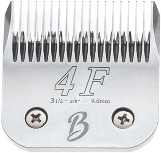 Bucchelli Detachable A Series 4f Blade Dog Grooming Cuts Length 3 3/8" - 9.6mm Japanese High Carbon Steel Dog Grooming Blade Supplies | Detachable Blade Clippers (Compatible A5 Series(B4F)