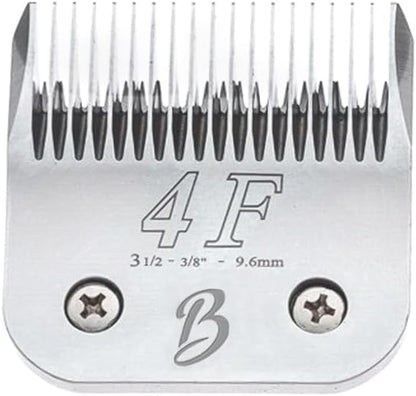 Bucchelli Detachable A Series 4f Blade Dog Grooming Cuts Length 3 3/8" - 9.6mm Japanese High Carbon Steel Dog Grooming Blade Supplies | Detachable Blade Clippers (Compatible A5 Series(B4F)