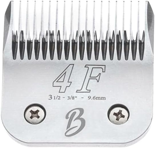 Bucchelli Detachable A Series 4f Blade Dog Grooming Cuts Length 3 3/8" - 9.6mm Japanese High Carbon Steel Dog Grooming Blade Supplies | Detachable Blade Clippers (Compatible A5 Series(B4F)