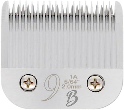 Bucchelli Detachable A Series 9 Blade for Dog Grooming Cut Length 5/64" - 2.0mm Japanese Carbonized Steel Blades for Dog Grooming Compatible A5 Series Clippers for Dogs Cat(9)
