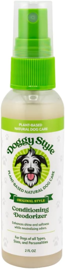Dog Deodorizing Spray – Conditioning Dog Cologne with Natural Rosemary Extract, Plant-Based Odor Neutralizer for Dogs, Hypoallergenic Coat Refresher for Puppies & Sensitive Skin