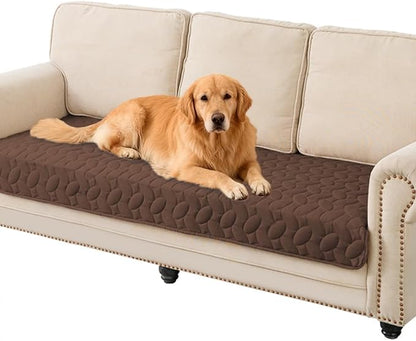 Ameritex Pet Bed Cover Dog Bed Blanket for Sofa and Furniture Waterproof New Pattern Design (30x70 Inch, Chocolate)