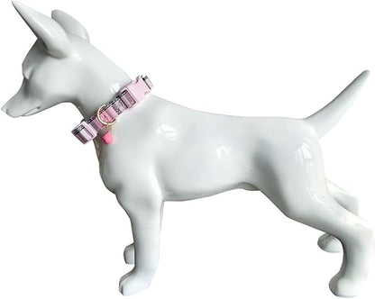 SuperBuddy Dog Collar and Leash,Breathable Adjustable Dog Collar-Safe Buckle-Collars for Small Medium Large Pet