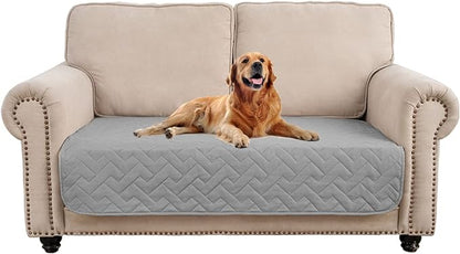 fuguitex Waterproof Dog Bed Cover Couch Cover for Pet Anti-Slip Cat Mat Pet Pad Blanket for Sofa Chair Recliner Bed Furniture Protrctor