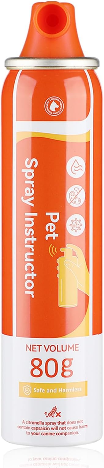 ANSJDH Corrector Spray Dog 80ml 1Pack Dog Corrector Spray Dog Trainer for Dog to Stops Barking, Jumping Up, Food Stealing, Dog Fights, Avoidance, Unwanted Dog Behaviour