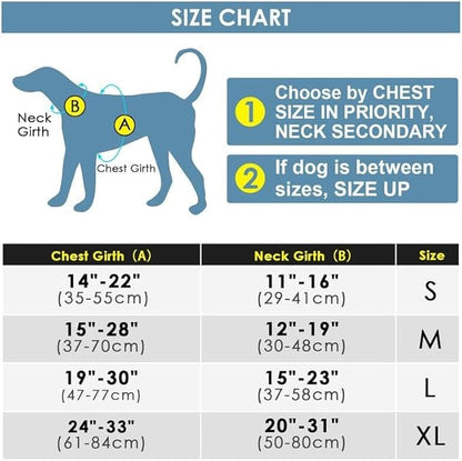 ThinkPet No Pull Harness Breathable Sport Vest with Handle-Dog Harnesses Reflective Adjustable for Medium Large Dogs