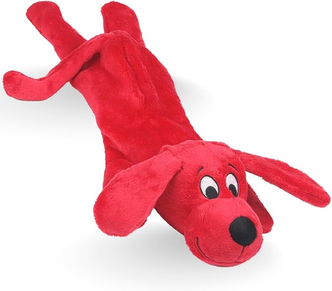 Plush Squeaky Dog Toy – Soft Crinkle Dog Toy with Squeaker for Small Dogs and Puppies –Puppy Plush Chew Toys, Cute Toys for for Puppies with Squeaker (Skinny Furry Friend)