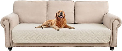 fuguitex Waterproof Dog Bed Cover Couch Cover for Pet Anti-Slip Cat Mat Pet Pad Blanket for Sofa Chair Recliner Bed Furniture Protrctor