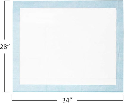 BV Puppy Pads XL 20 Count 28"x34" - Leak-Proof Pee Pads for Dogs with 6-Layer Design, Rapid Dry Sheet & Attractant - Dog Pad Extra Large with Odor Control - Perfect for Big Dogs & Indoor Use