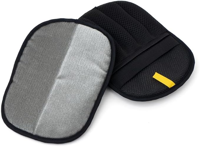 Pet Hair Removal Gloves for Dogs & Cats - Electrostatic Grooming & Deshedding Glove for Furniture Car Clothes - Reusable Easy Clean Bonding Brush Mitt