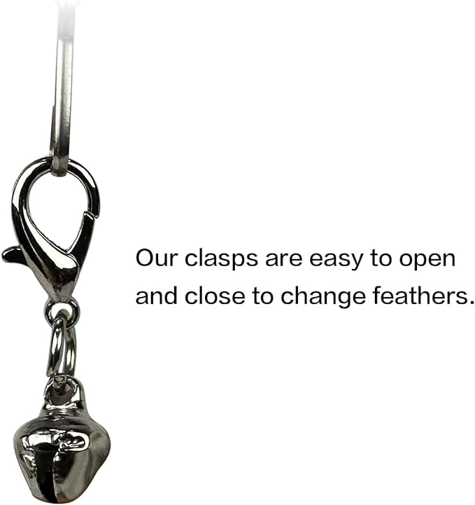 TTcat Cat Feather Wand Toys,Retractable Wand Toy with 3 Mini Insect Refills, Transparent Carbon Wire,Interactive Cat Toy Kitten Toy for Indoor Cats to Play Chase Exercis.