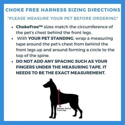 ChokeFree Velpro Mesh Pet Shoulder Harness Collar (Mint, 16")