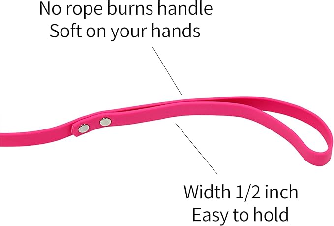Long Dog Leash Waterproof Recall Training Lead Outdoor Long Line Great for Training, Beach, Play, Camping, or Backyard
