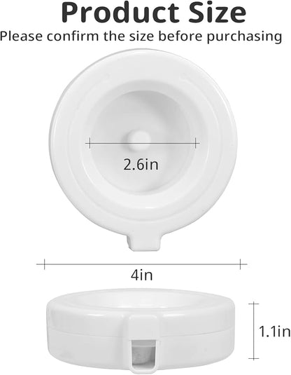 Baofum Gravity Pet Water Fountain Filters, Automatic Pet Waterer Replacement Filters for 3.6L/4.6L/6L/8L Dog Water Dispenser(4 Filters with 1Brush)
