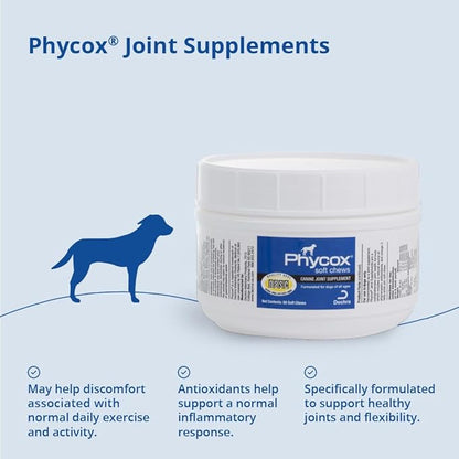 Phycox Dog Joint Supplement Soft Chews, 60 Ct