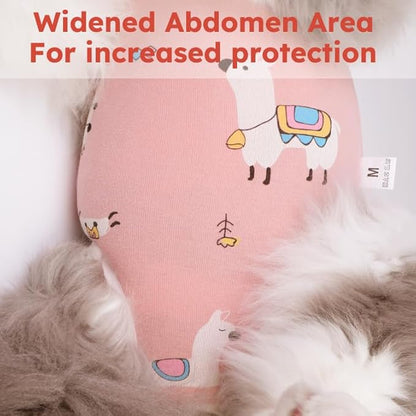 Hpetppy Cat Recovery Suit for Spay Abdominal Wounds, Breathable Cat Onesie for Cats After Surgery Female, Kitten Surgical Recovery Suit Female Cone of Shame Alternative for Cats Anti Licking