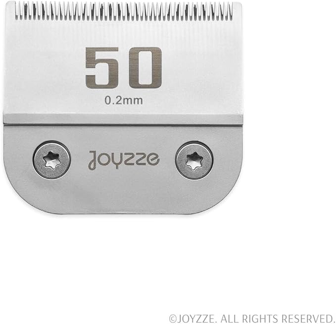 JOYZZE Raptor/Falcon Series A Blade - Professional Grade Dog Clipper Grooming Blade, Detachable, Replacement Blades - Stainless Steel, Coated Ceramic,(A Series #50)